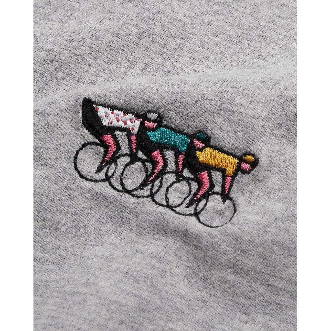 ERSTWHILE Tshirt  Waaier TDF - Light Grey - Image 4