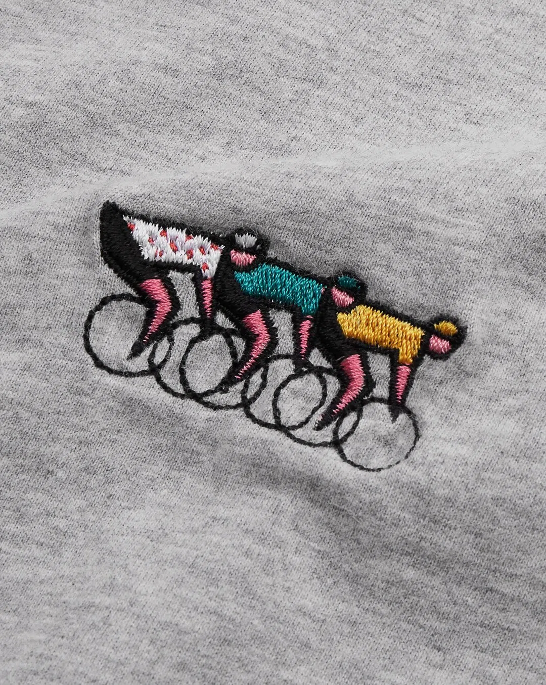 ERSTWHILE Tshirt  Waaier TDF - Light Grey - Image 8