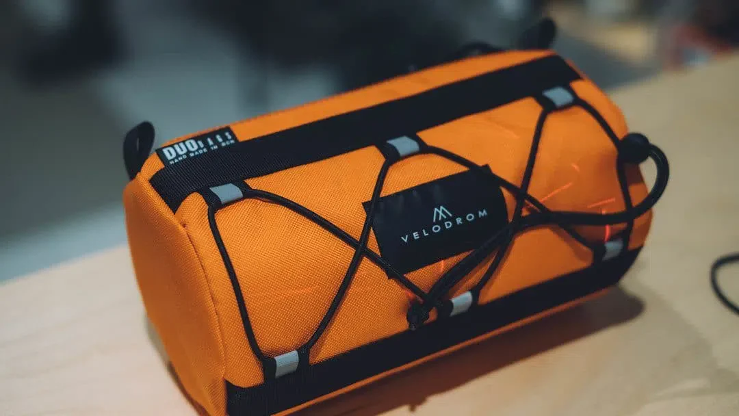 VELODROM Handlebar Bag - Orange - Image 3