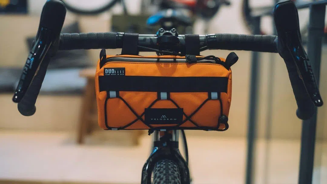 VELODROM Handlebar Bag - Orange - Image 4